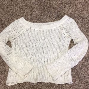 Off Shoulder Sweater